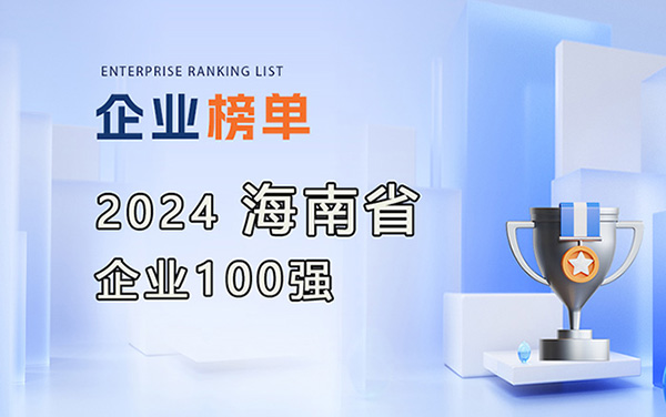 2024海南省企業(yè)100強榜單